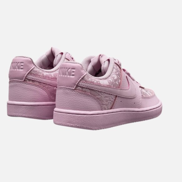 Nike Court Vision Low Womens’s Pink Lace Foam Viral Tik Tok - Picture 7 of 8